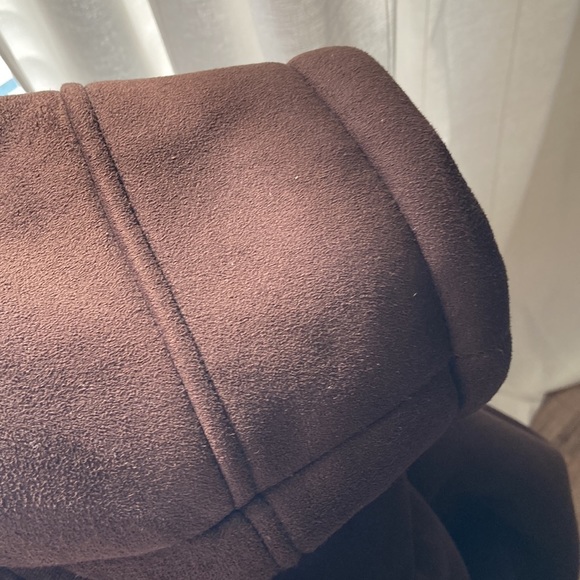 JOHNSTON N MURPHY COAT MEN SIZE XL BROWN LONG SLEEVE - Picture 7 of 10